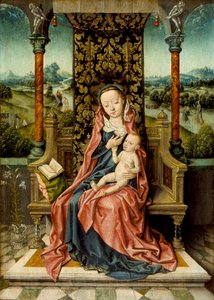 Madonna a dítě na trůnu, kolem roku 1510
