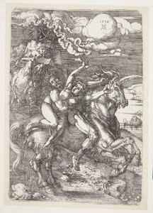 Únos na jednorožce od Albrecht Dürer
