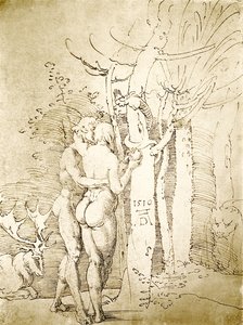 Adam a Eva od Albrecht Dürer