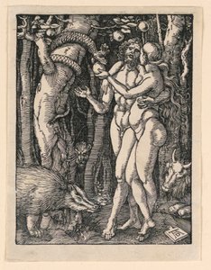 Adam a Even ze seriálu Malá vášeň od Albrecht Dürer