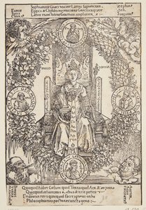 Alegorie filozofie od Albrecht Dürer