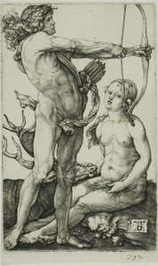 Apollo a Diana od Albrecht Dürer