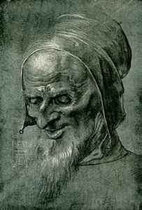 Hlava apoštola z roku 1508 od Albrecht Dürer