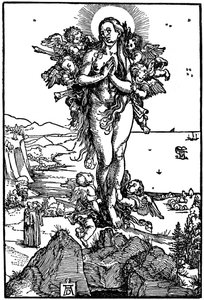 Nanebevstoupení Marie Magdaleny, 1507-1510, 1936 od Albrecht Dürer