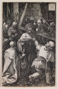 Nesení kříže, ze série „Vyryté umučení“ od Albrecht Dürer