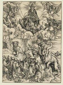 Šelma se dvěma rohy jako beránek od Albrecht Dürer