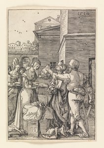Stětí hlavy Jana Křtitele od Albrecht Dürer