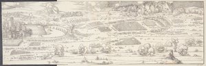 Obléhání hradu od Albrecht Dürer