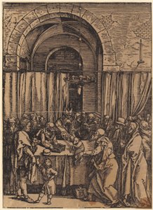 Oplakávání Krista, list č. 9 ze série „Velké pašije“ od Albrecht Dürer
