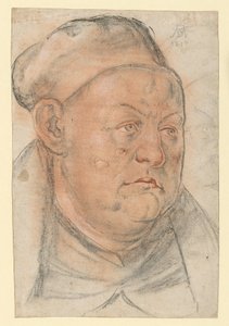 Portrét duchovního (Johannes Trithemius?) od Albrecht Dürer