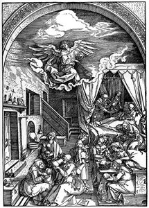 Narození Panny Marie, 1502-1505, 1936 od Albrecht Dürer