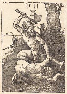 Kain zabíjí Ábela, 1511. od Albrecht Dürer