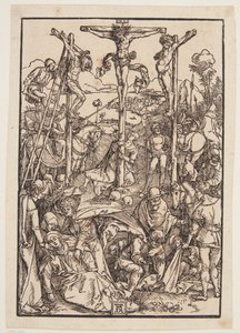 Kalvárie (skromný dřevoryt) od Albrecht Dürer