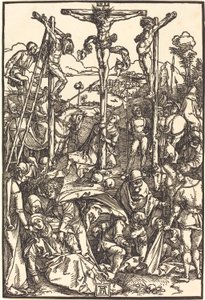 Kalvárie se třemi kříži od Albrecht Dürer