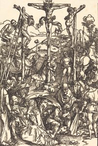 Kalvárie se třemi kříži, c. 15041505. od Albrecht Dürer