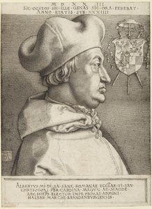 Kardinál Albrecht z Braniborska od Albrecht Dürer