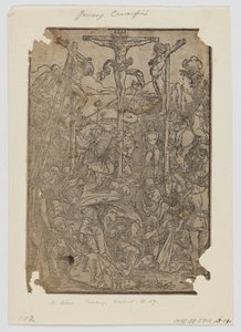 Kavalérie se třemi kříži od Albrecht Dürer