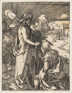 Kristus se zjevuje Marii Magdaleně, z Malých pašijí, ca. 1510. od Albrecht Dürer