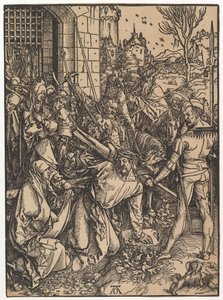 Kristus nesoucí kříž, z Velkého utrpení, ca. 1498. od Albrecht Dürer