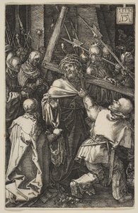 Kristus nesoucí kříž, z „Umučení“ od Albrecht Dürer