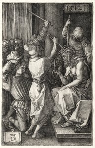 Kristus korunovaný trním od Albrecht Dürer