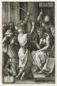 Kristus korunovaný trním od Albrecht Dürer