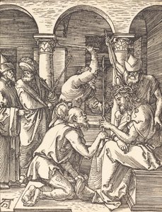 Kristus korunovaný trním, pravděpodobně c. 15091510. od Albrecht Dürer