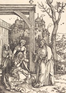 Kristus odcházející od své matky, c. 15041505. od Albrecht Dürer