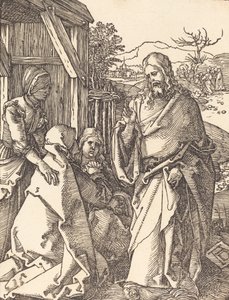 Kristus odcházející od své matky, pravděpodobně c. 15091510. od Albrecht Dürer