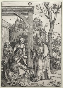 Kristus opouští svou matku od Albrecht Dürer