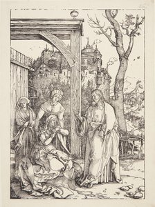 Kristus opouští svou matku od Albrecht Dürer