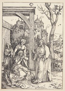 Kristus opouští svou matku od Albrecht Dürer