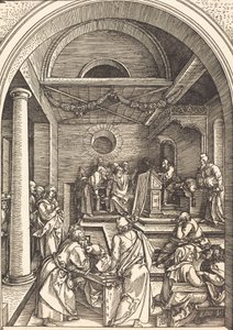 Kristus mezi lékaři, c. 15031504. od Albrecht Dürer