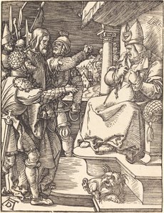 Kristus před Kaifášem od Albrecht Dürer