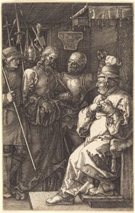 Kristus před Kaifášem od Albrecht Dürer