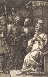 Kristus před Kaifášem, 1512. od Albrecht Dürer