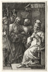 Kristus před Kaifášem, 1512. od Albrecht Dürer