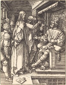 Kristus před Herodem od Albrecht Dürer