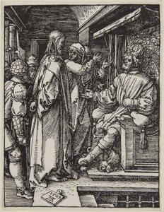 Kristus před Herodem od Albrecht Dürer