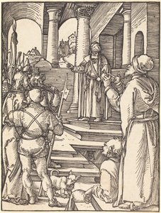 Kristus před Pilátem od Albrecht Dürer