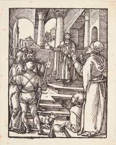 Kristus před Pilátem od Albrecht Dürer