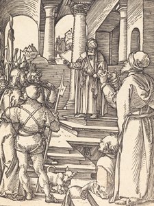 Kristus před Pilátem, pravděpodobně c. 15091510. od Albrecht Dürer