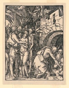 Christ in Limbo (Harrowing of Hell), ze série The Little Passion od Albrecht Dürer