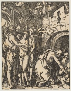Christ in Limbo, od The Small Passion, ca. 1509. od Albrecht Dürer