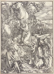 Kristus z Olivetské hory od Albrecht Dürer