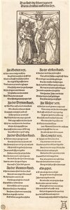 Kristus na kříži s Marií a svatým Janem od Albrecht Dürer