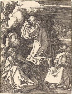Kristus na hoře Olivetské od Albrecht Dürer