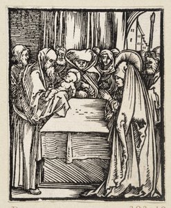 Uvedení Krista do chrámu (43 náboženských témat) od Albrecht Dürer