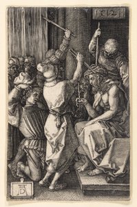 Korunování Krista trním (Mědirytová pašije) od Albrecht Dürer