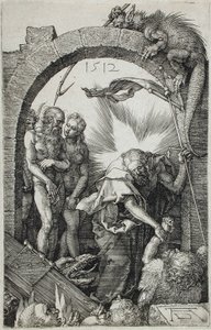Kristův sestup do pekla od Albrecht Dürer